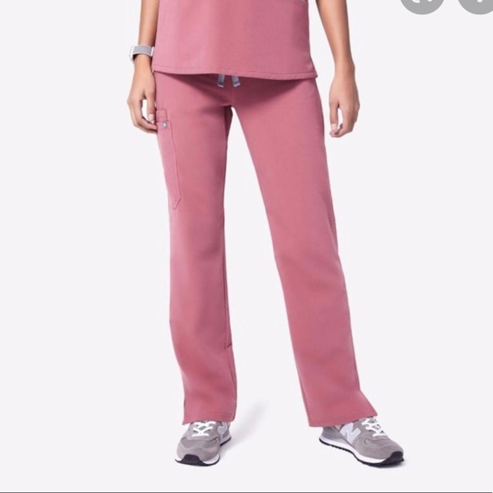 FIGS - Mauve Kade Scrub Pants, Small - Short